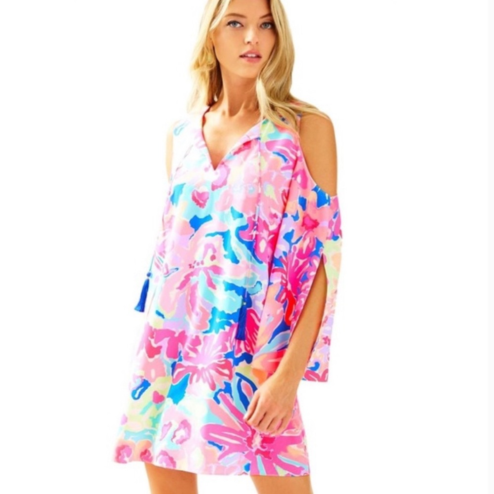 Lilly Pulitzer Multi Playa Hermosa Benicia Tunic